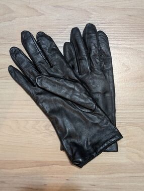 Leather Gloves - S